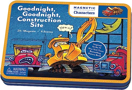 Goodnight Goodnight Construction Site Magnetic Characters - Blickenstaffs Toy Store