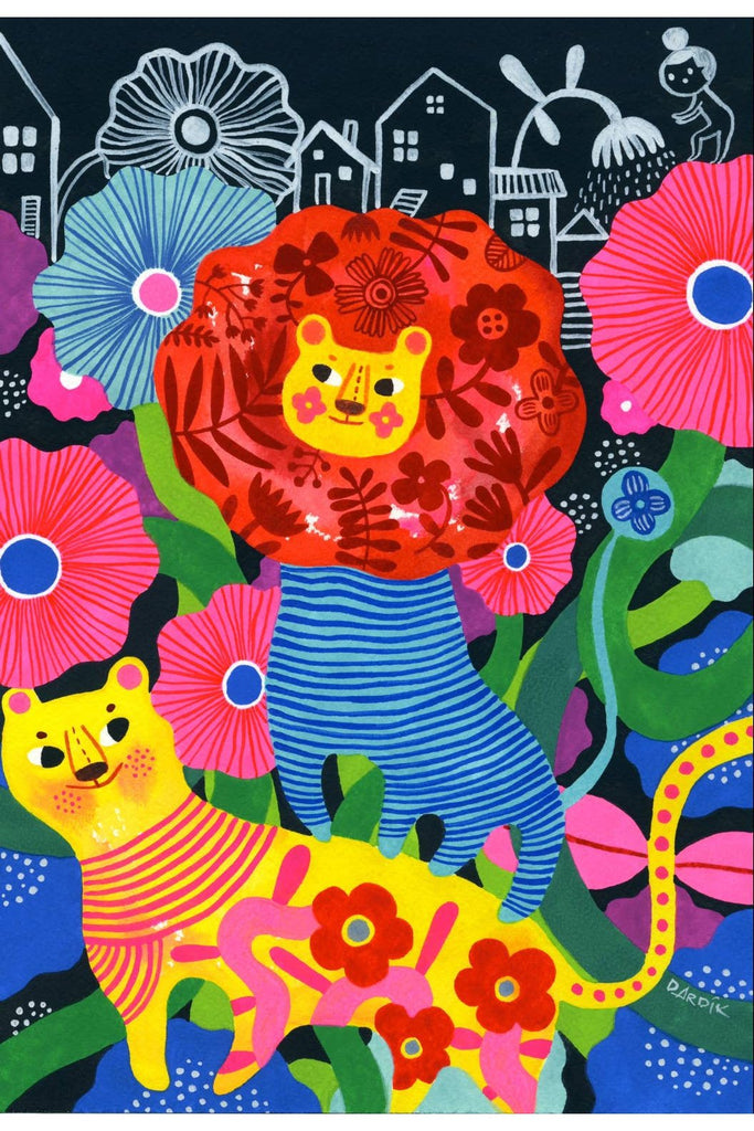 Helen Dardik: Urban Jungle Children’s 64pc Puzzle - Blickenstaffs Toy Store