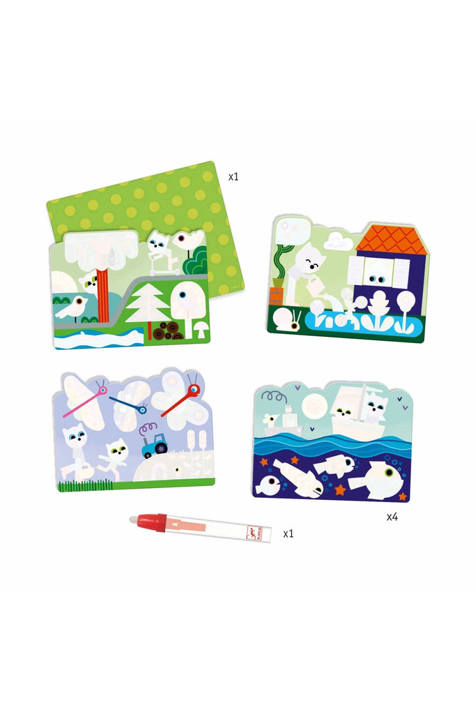 Hidden in the Garden Paint with Water Activity Set - Blickenstaffs Toy Store