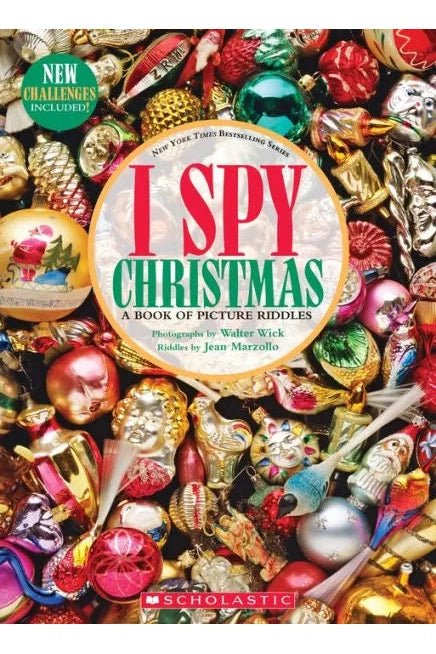 I Spy Christmas: A Book of Picture Riddles - Blickenstaffs Toy Store
