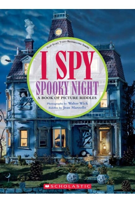 I Spy Spooky Night: A Book of Picture Riddles - Blickenstaffs Toy Store