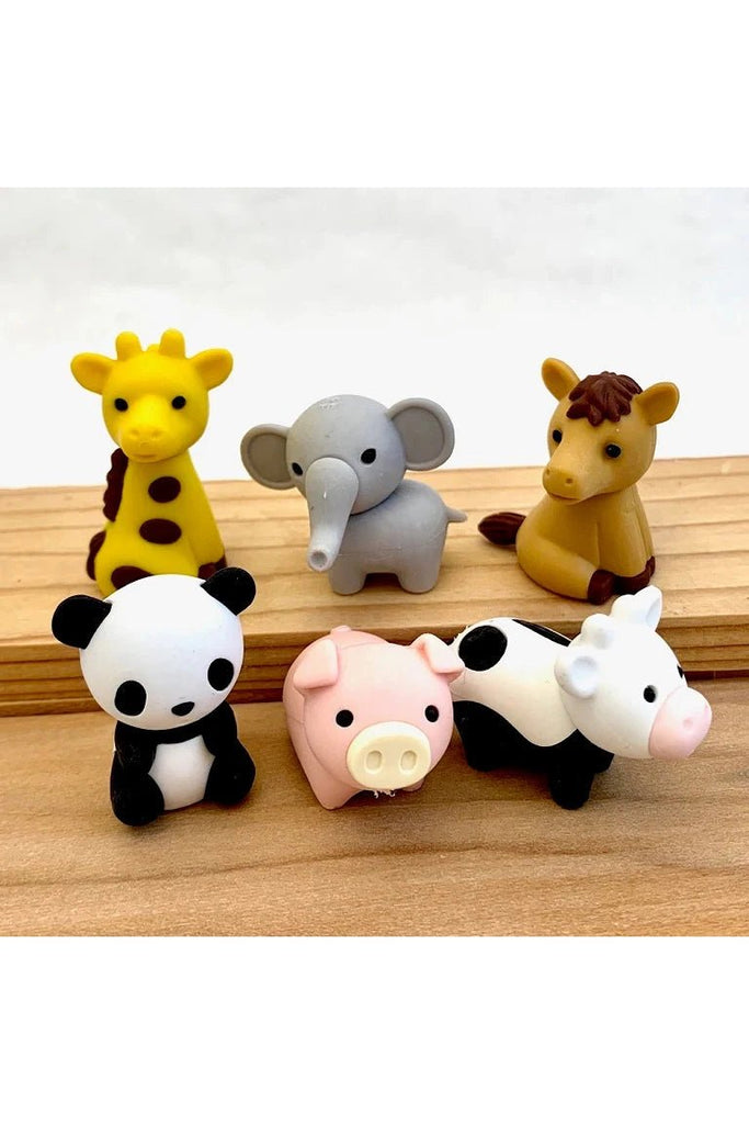 Japanese Erasers Zoo Animals - Blickenstaffs Toy Store