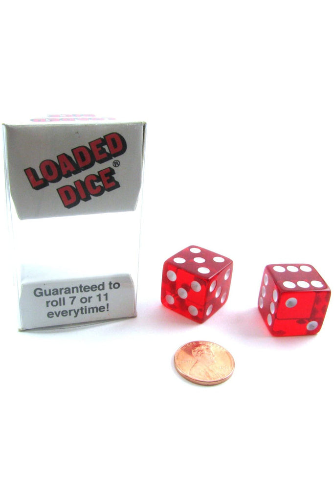 Loaded Dice - Roll 7 or 11 Everytime - Blickenstaffs Toy Store