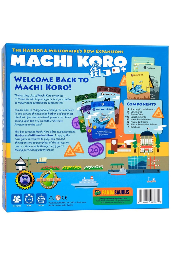 Machi Koro 5th Anniversary Expansions - Blickenstaffs Toy Store