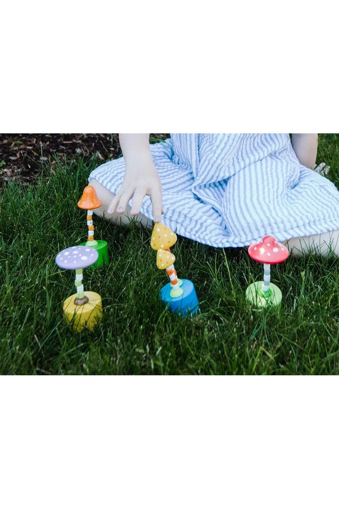 Magical Mushrooms Push Puppets - Blickenstaffs Toy Store