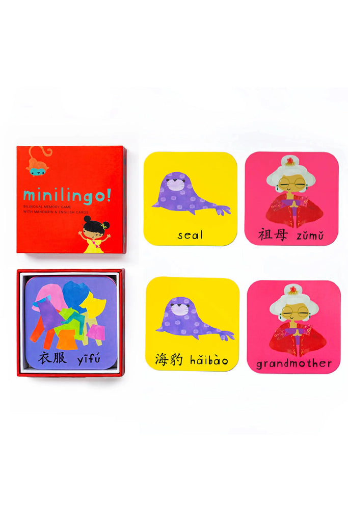 Mandarin to English Bilingual Flashcards - Blickenstaffs Toy Store