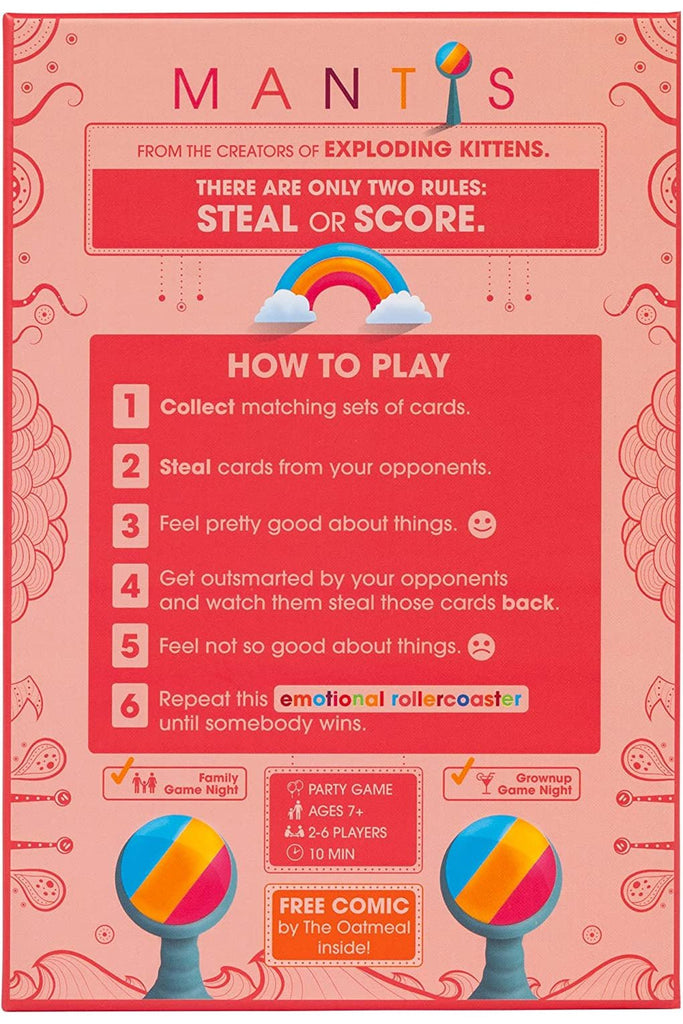 Mantis Game by Exploding Kittens - Blickenstaffs Toy Store