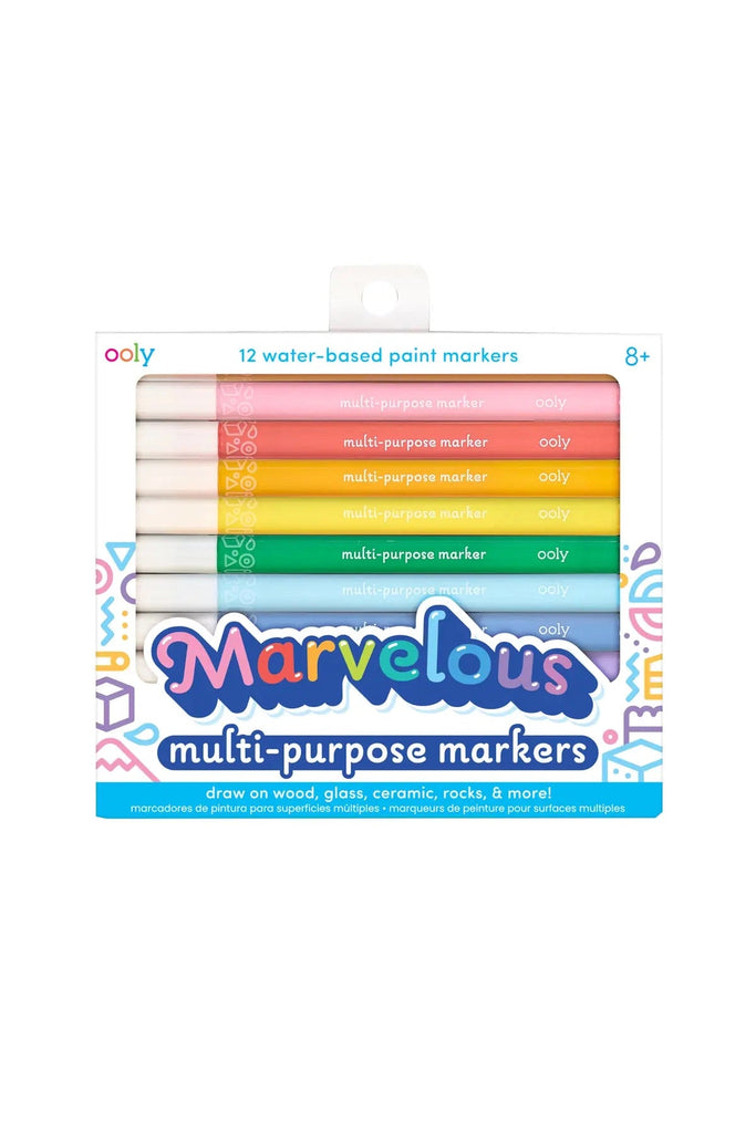 Marvelous Mutli Purpose Paint Marker - set of 12 - Blickenstaffs Toy Store