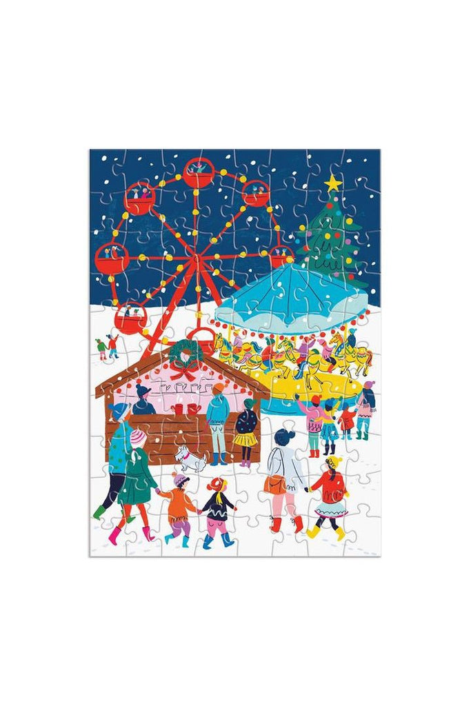 Merry and Bright 12 Days of Christmas Advent Puzzle Calendar - Blickenstaffs Toy Store