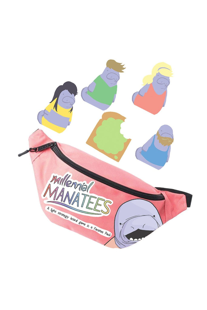 Millennial Manatees: Board Game in a Fanatee Pack - Blickenstaffs Toy Store