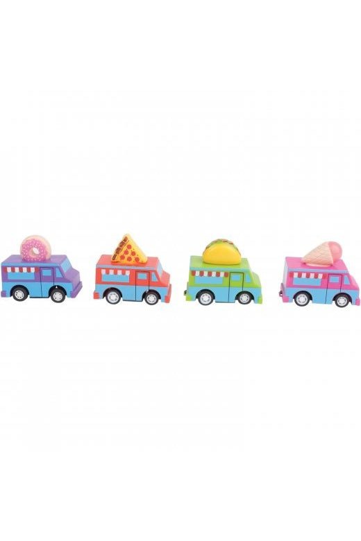Mini Pull Back Food Truck - Blickenstaffs Toy Store
