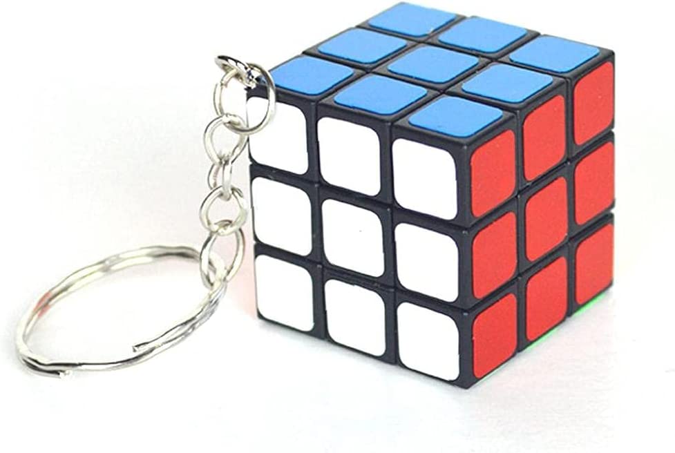 Mini Rubiks Cube keychain - Blickenstaffs Toy Store