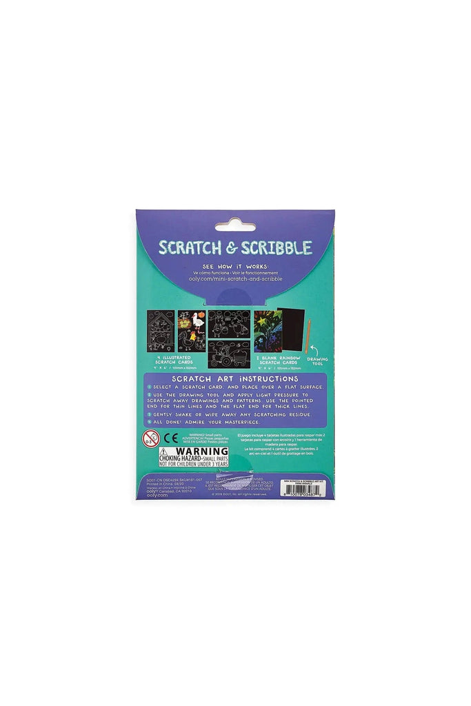 Mini Scratch & Scribble Art Kit - Blickenstaffs Toy Store