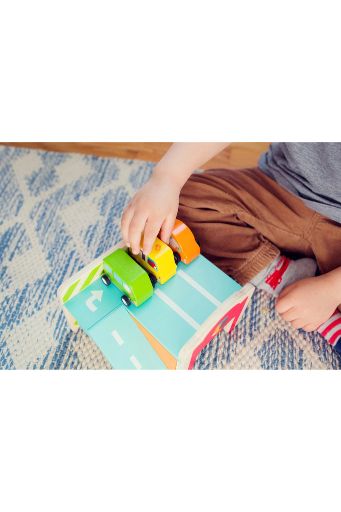 Minigarage Wooden Automobile Set - Blickenstaffs Toy Store