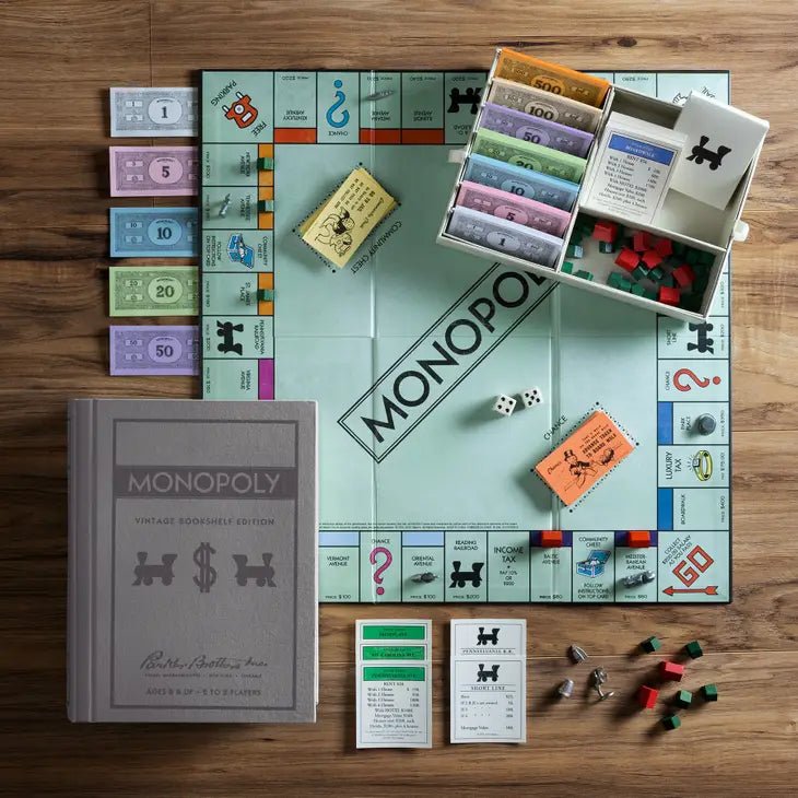 Monopoly Bookshelf Edition - Blickenstaffs Toy Store