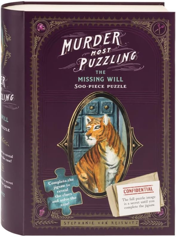 Murder Most Puzzling: The Missing Will 500 - Piece Puzzle - Blickenstaffs Toy Store