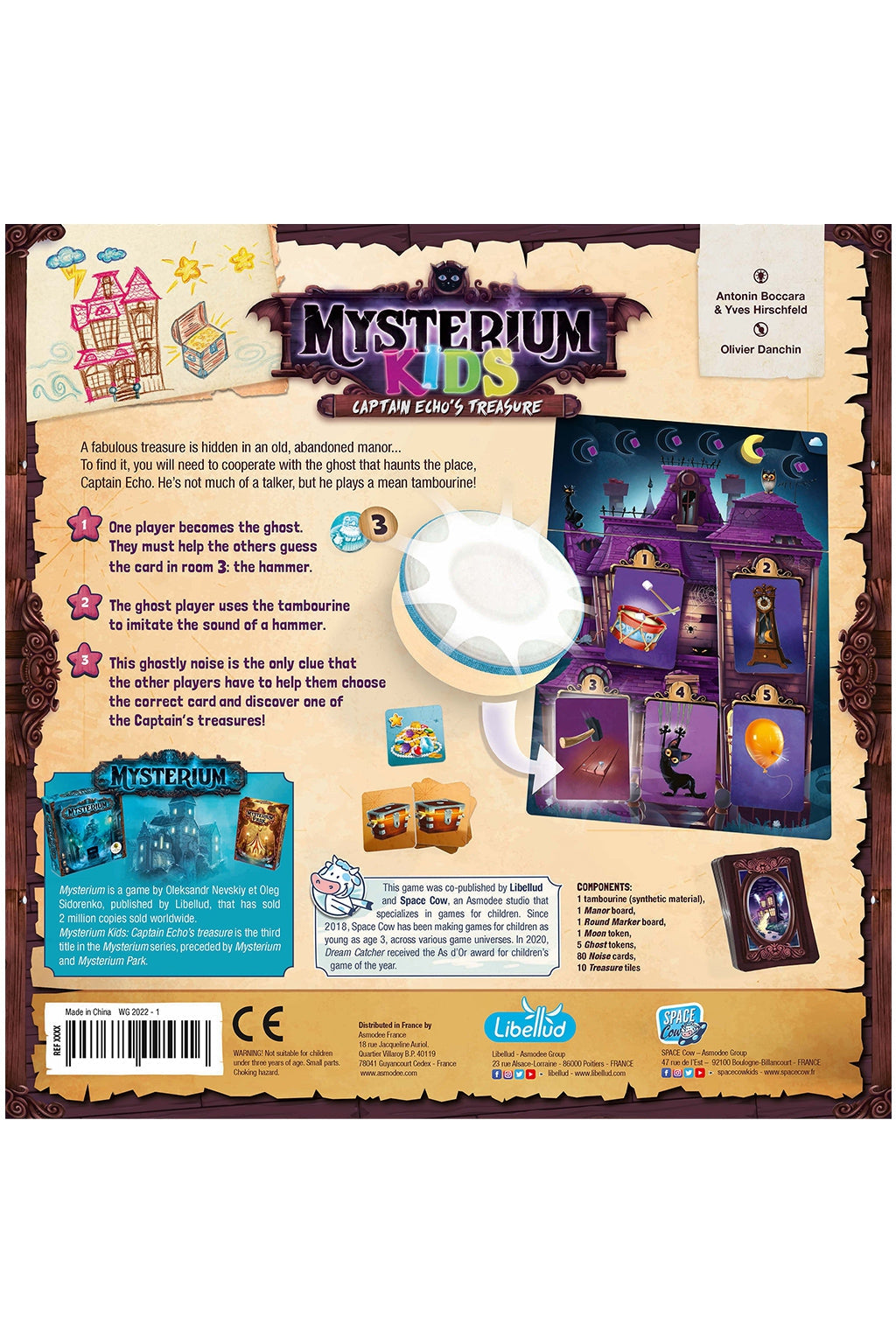 Mysterium Cooperative Board Game for Ages 10 and up, from Asmodee