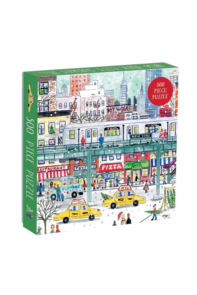 New York City Subway 500 Piece Jigsaw Puzzle - Blickenstaffs Toy Store