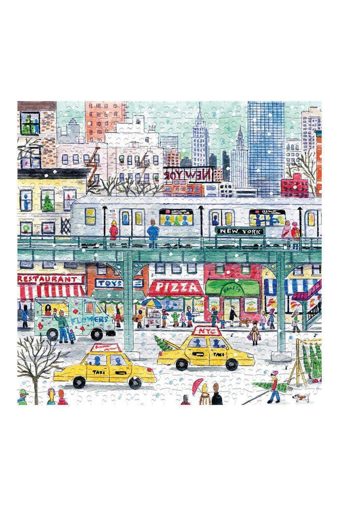 New York City Subway 500 Piece Jigsaw Puzzle - Blickenstaffs Toy Store