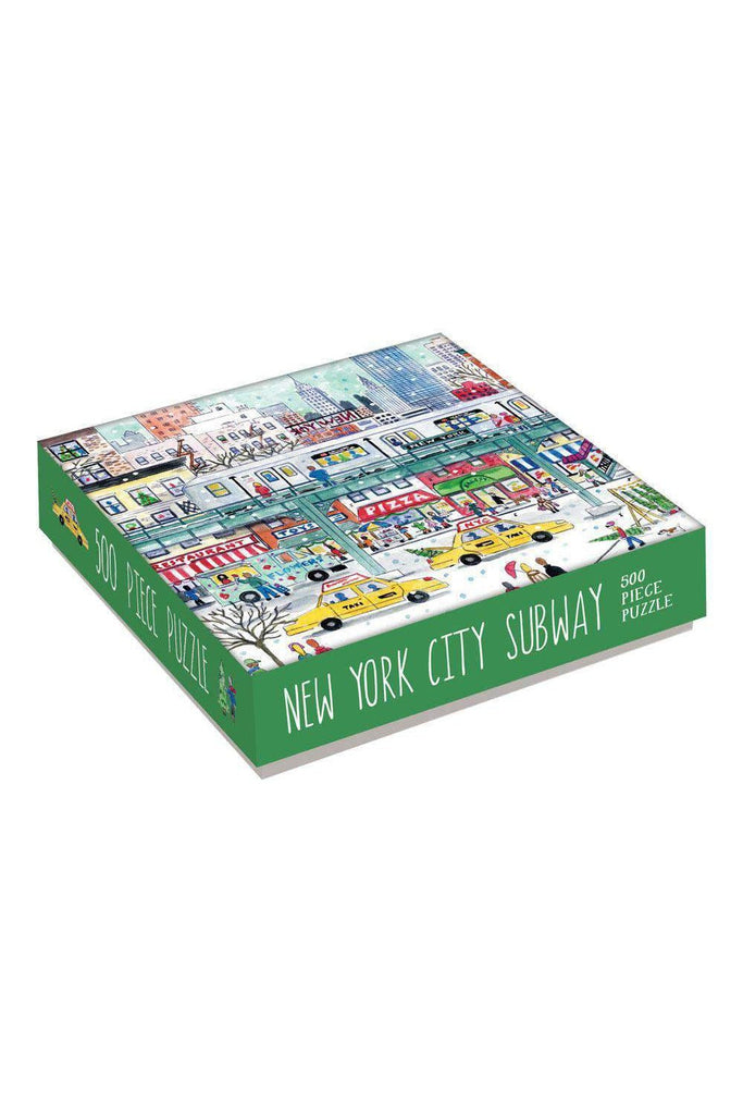 New York City Subway 500 Piece Jigsaw Puzzle - Blickenstaffs Toy Store