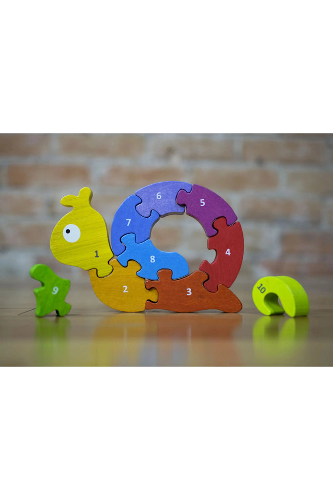 Number Snail Puzzle - Blickenstaffs Toy Store