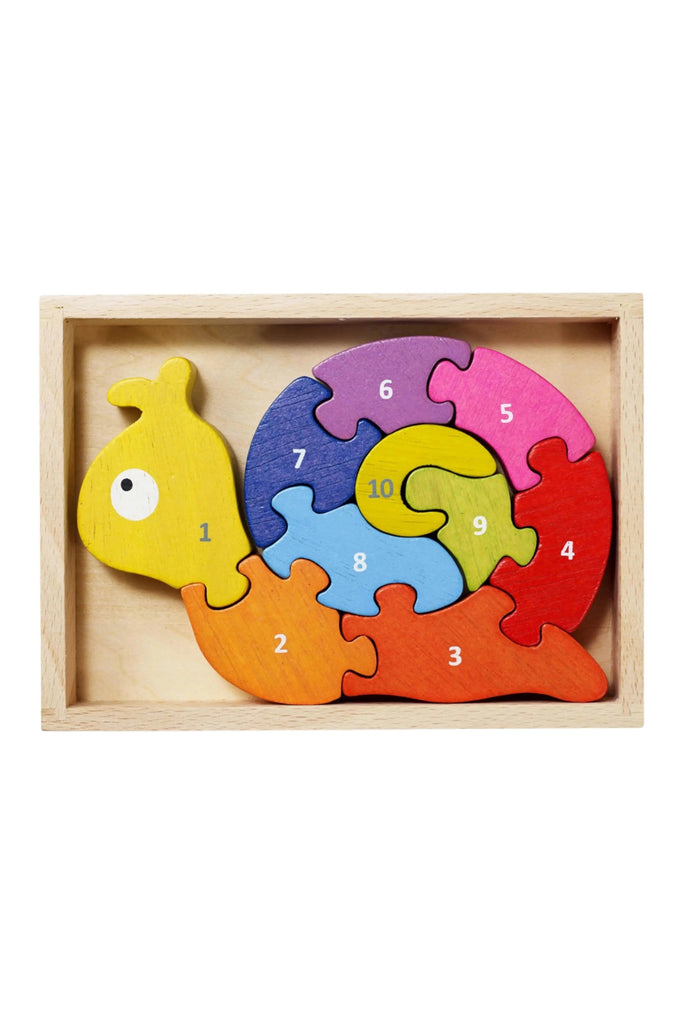 Number Snail Puzzle - Blickenstaffs Toy Store
