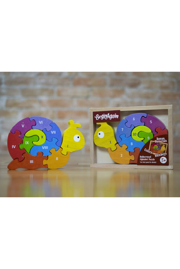 Number Snail Puzzle - Blickenstaffs Toy Store