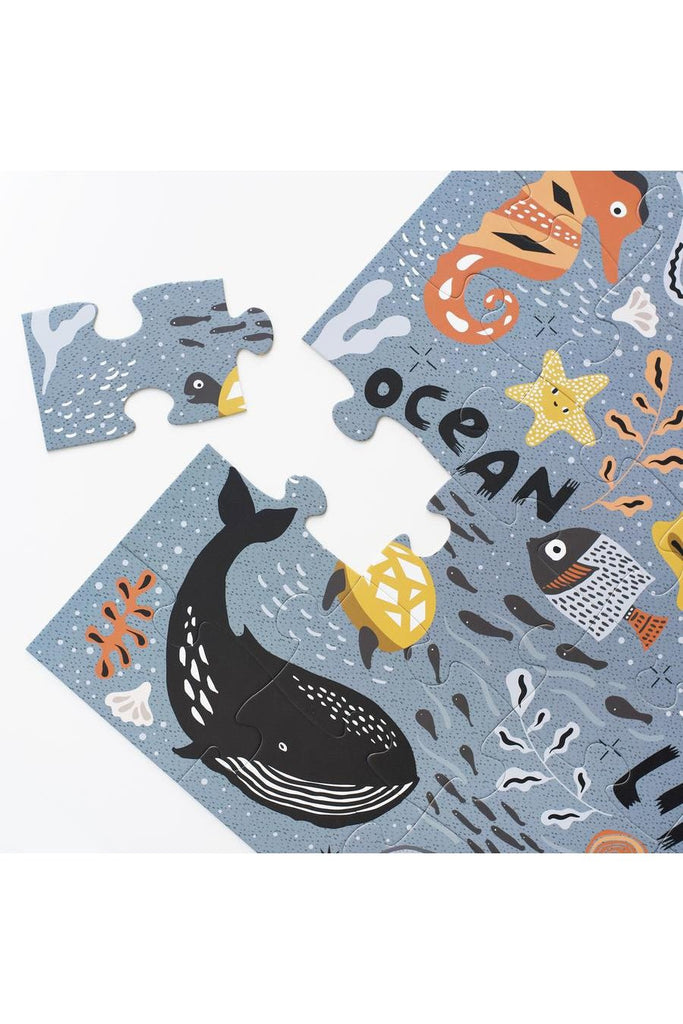 Ocean Life Floor Puzzle - Blickenstaffs Toy Store