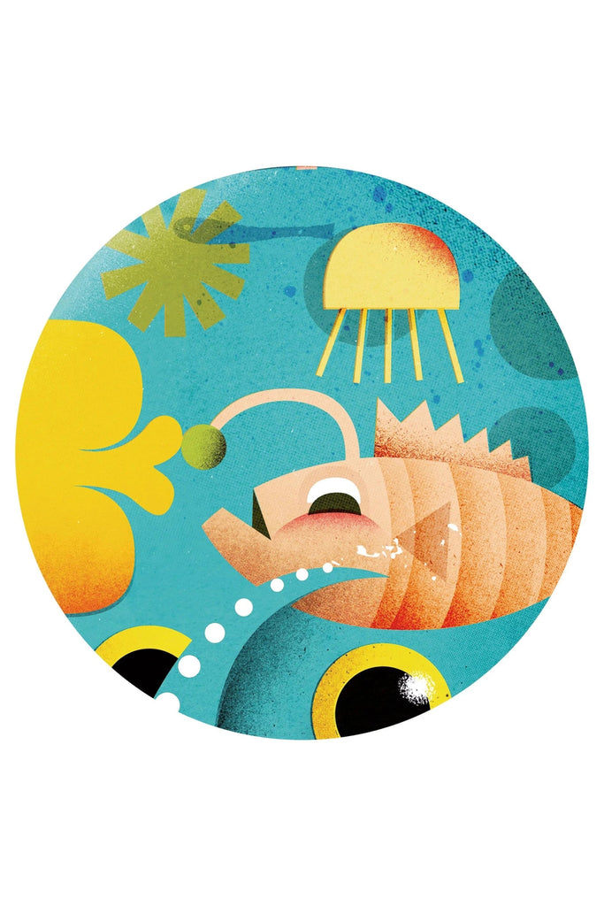 Octopus 350pc Puzz'Art Shaped Jigsaw Puzzle - Blickenstaffs Toy Store