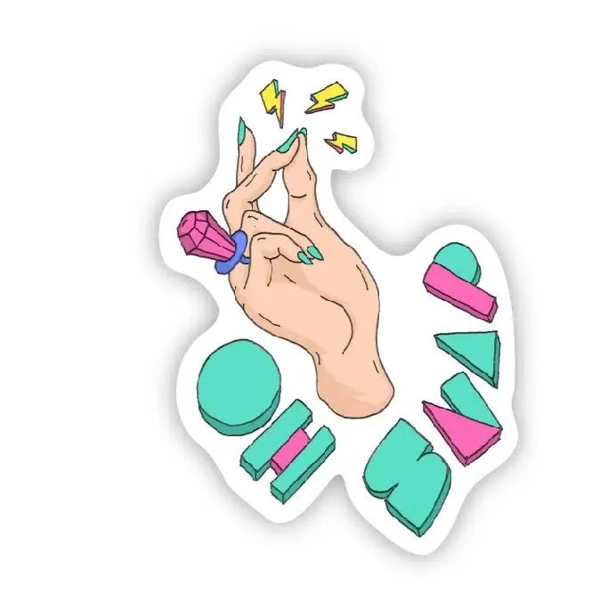 Oh Snap 90s Sticker - Blickenstaffs Toy Store