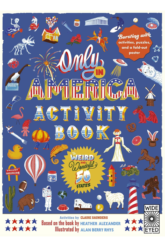 Only in America Activity Book - Blickenstaffs Toy Store
