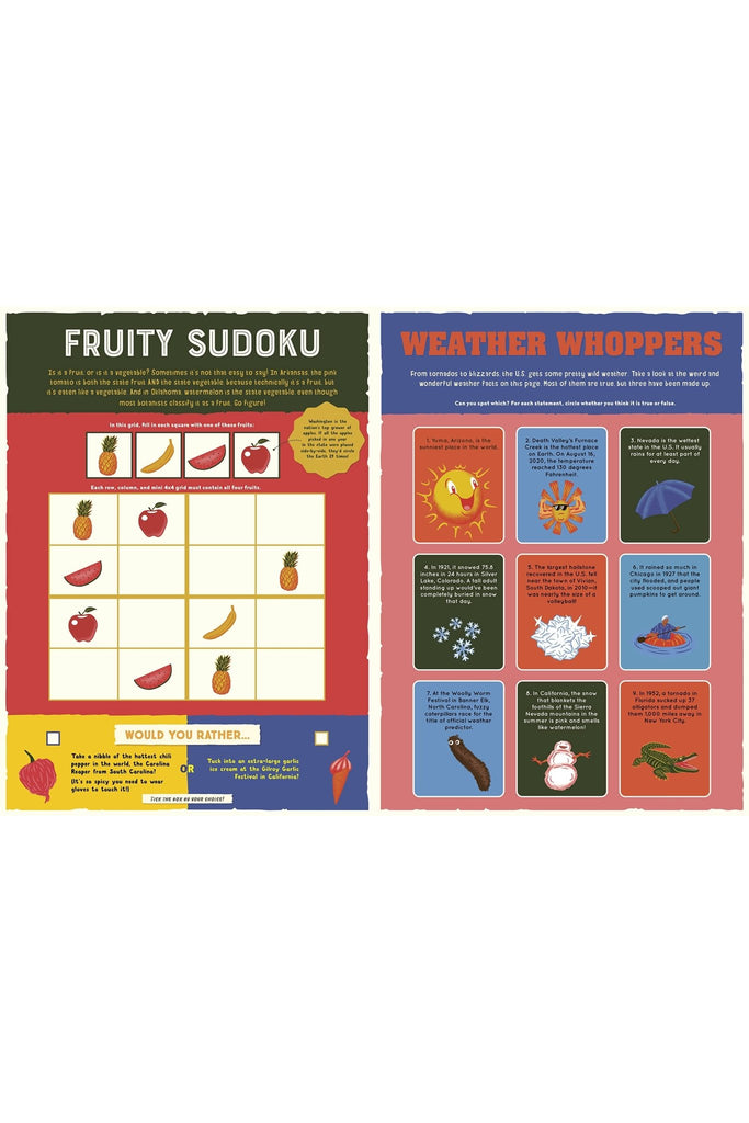 Only in America Activity Book - Blickenstaffs Toy Store