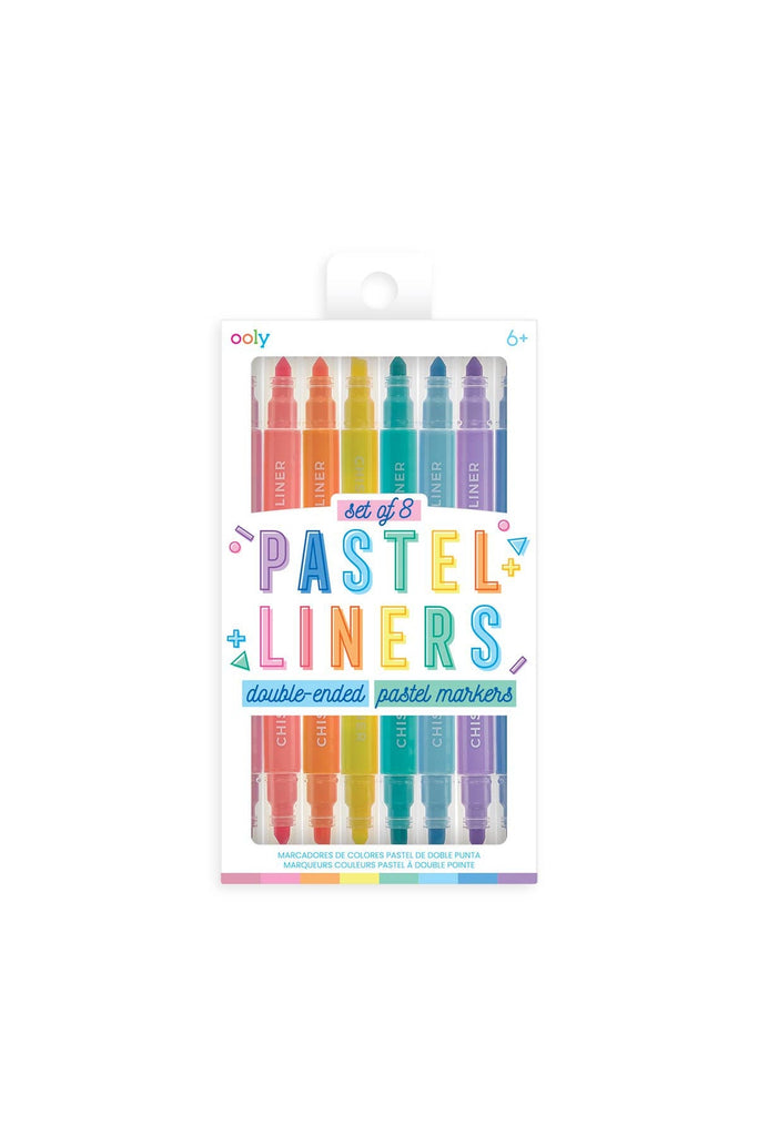 Pastel Liner Double Ended Markers - Blickenstaffs Toy Store