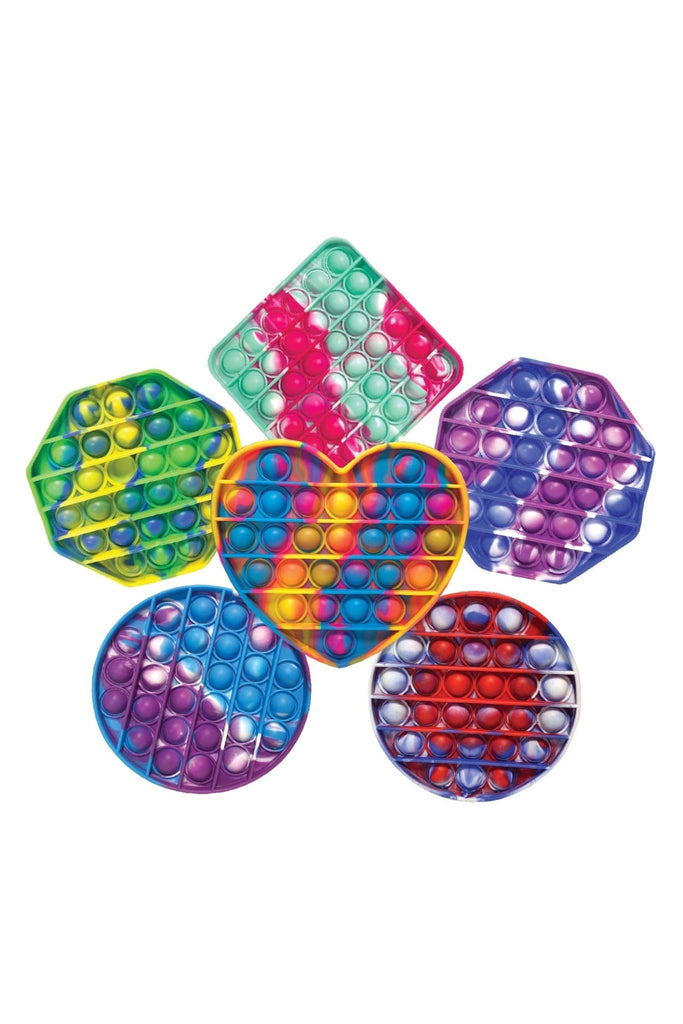 Poptastic Poppers: Tie - Dye Pop Fidget Toy - Blickenstaffs Toy Store