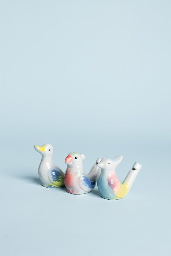 Porcelain Bird Water Whistles - Blickenstaffs Toy Store