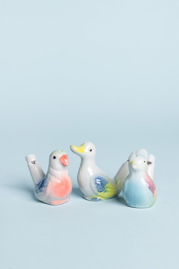 Porcelain Bird Water Whistles - Blickenstaffs Toy Store