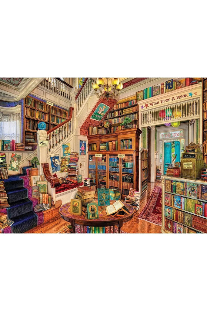 Readers Paradise Puzzle: 1000 Piece Jigsaw Puzzle - Blickenstaffs Toy Store