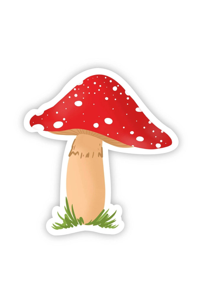 Red Mushroom Sticker - Blickenstaffs Toy Store