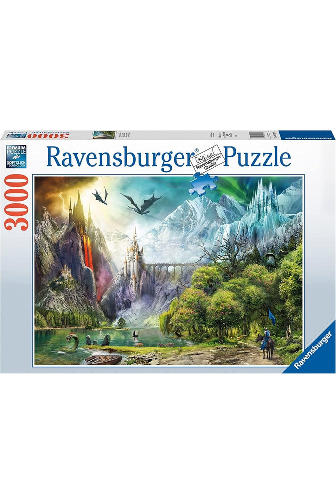 Reign of Dragons 3000 Piece Puzzle - Blickenstaffs Toy Store
