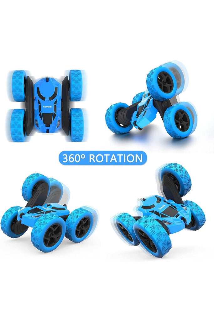 Remote Controlled Stunt Double Sided Car - Blickenstaffs Toy Store