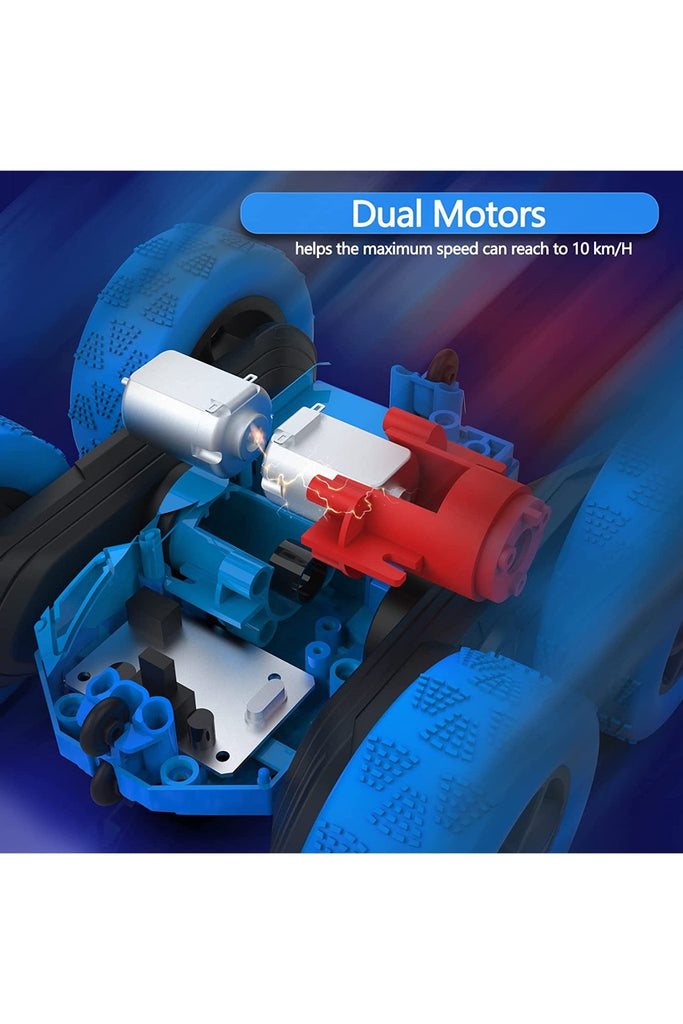 Remote Controlled Stunt Double Sided Car - Blickenstaffs Toy Store
