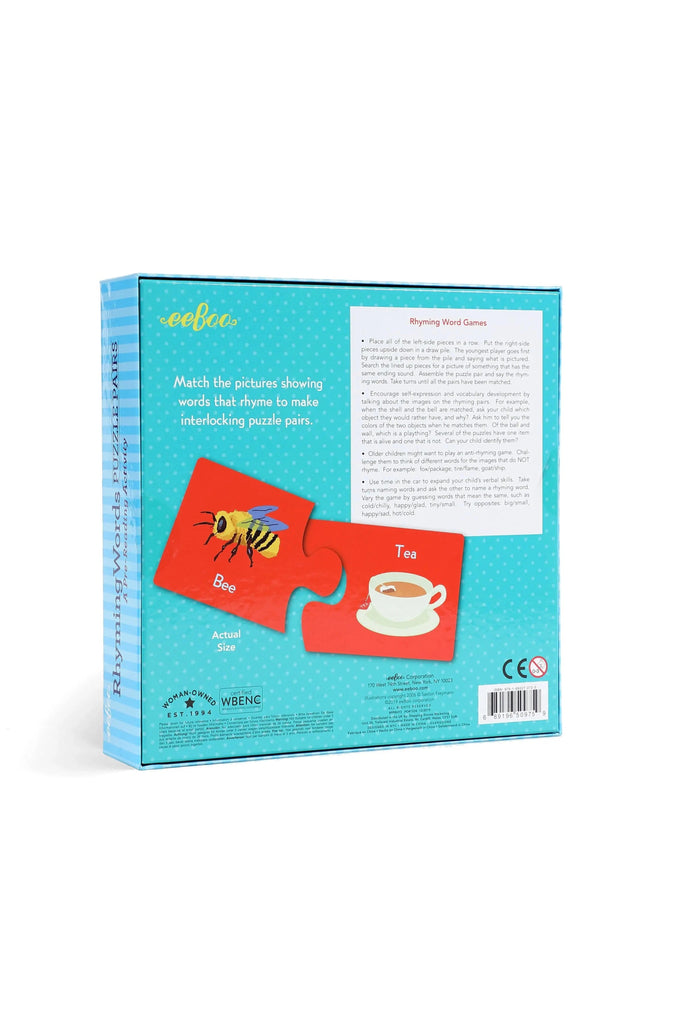 Rhyming Puzzle Pairs - Blickenstaffs Toy Store