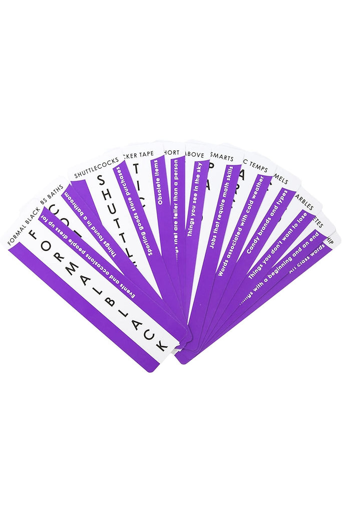 Scattergories Categories - Blickenstaffs Toy Store