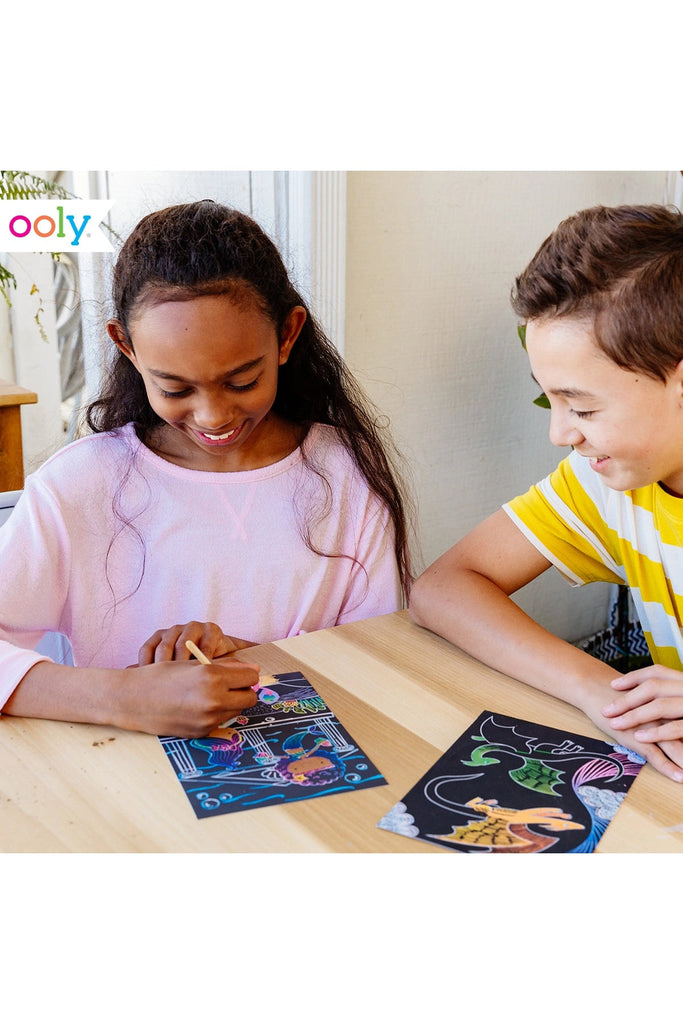 Scratch & Scribble Art Kit: Magical Unicorns - Blickenstaffs Toy Store