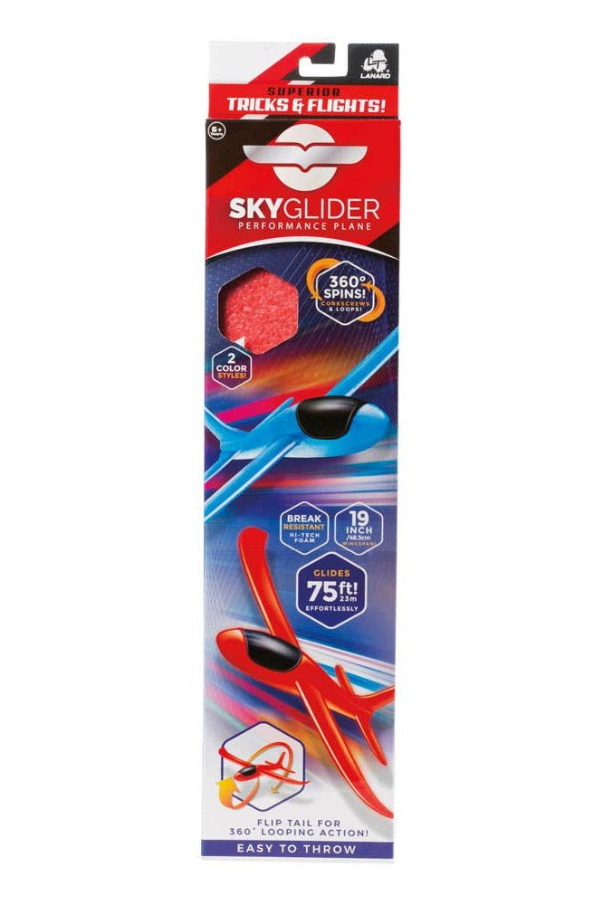 Sky Glider, Stunt Glider, Hand Launch Up To 75 Feet - Blickenstaffs Toy Store
