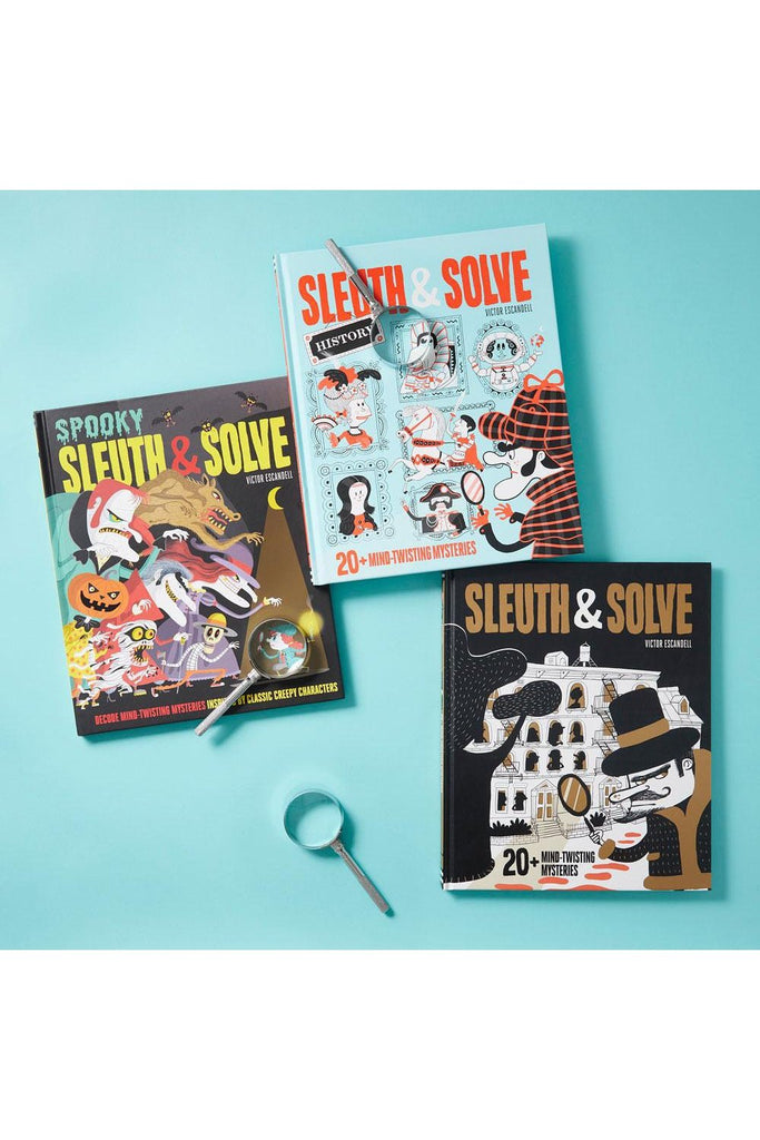 Sleuth & Solve: History 20 + Mind - Twisting Mysteries - Blickenstaffs Toy Store