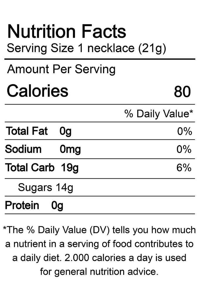 Smarties Candy Necklaces - Blickenstaffs Toy Store