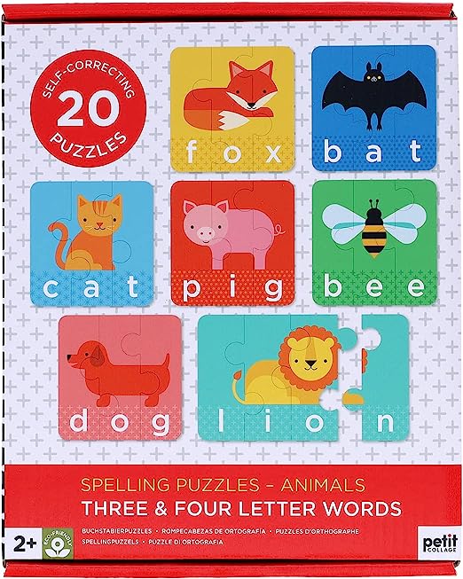 Spelling Puzzles: Animals - Blickenstaffs Toy Store