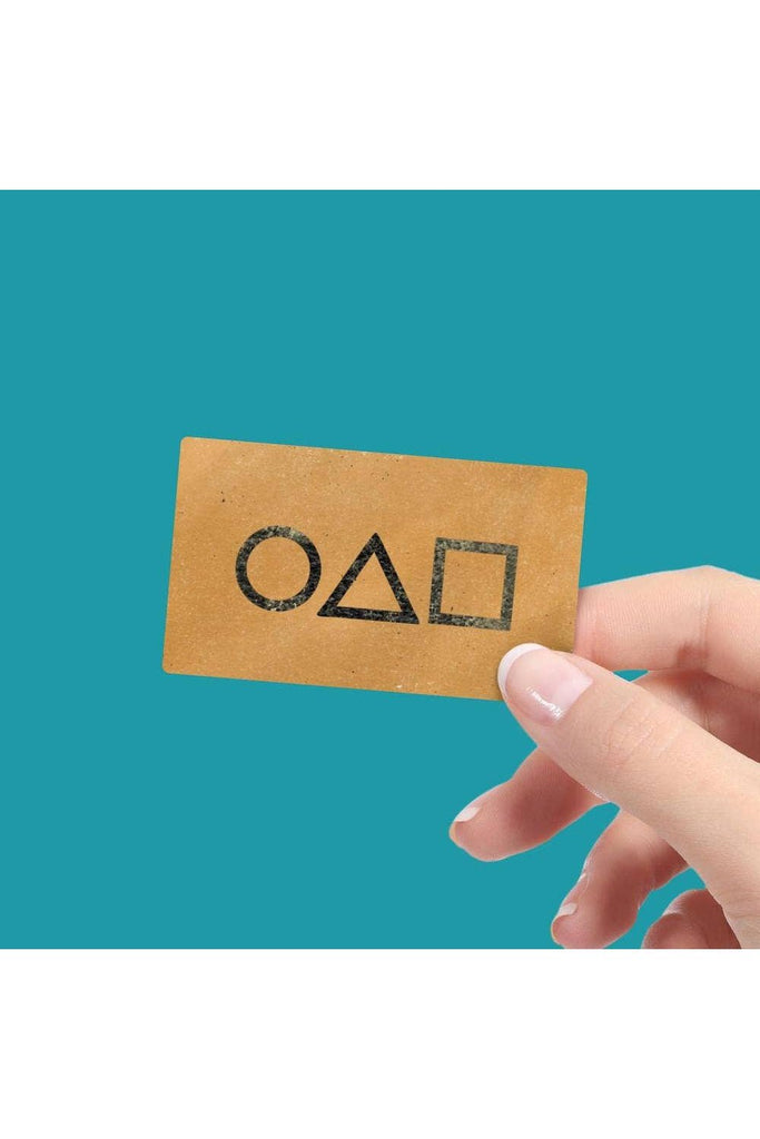 Squid Game Invitation Card Sticker - Blickenstaffs Toy Store