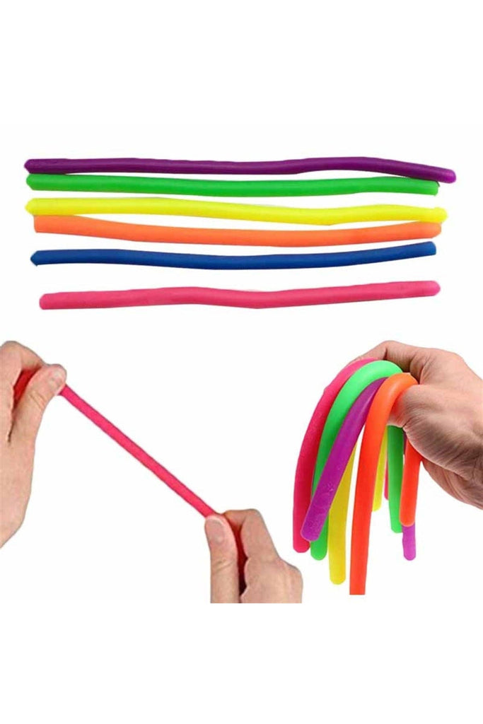 Stretchy Calming Noodle Toy | 6 - Pack - Blickenstaffs Toy Store